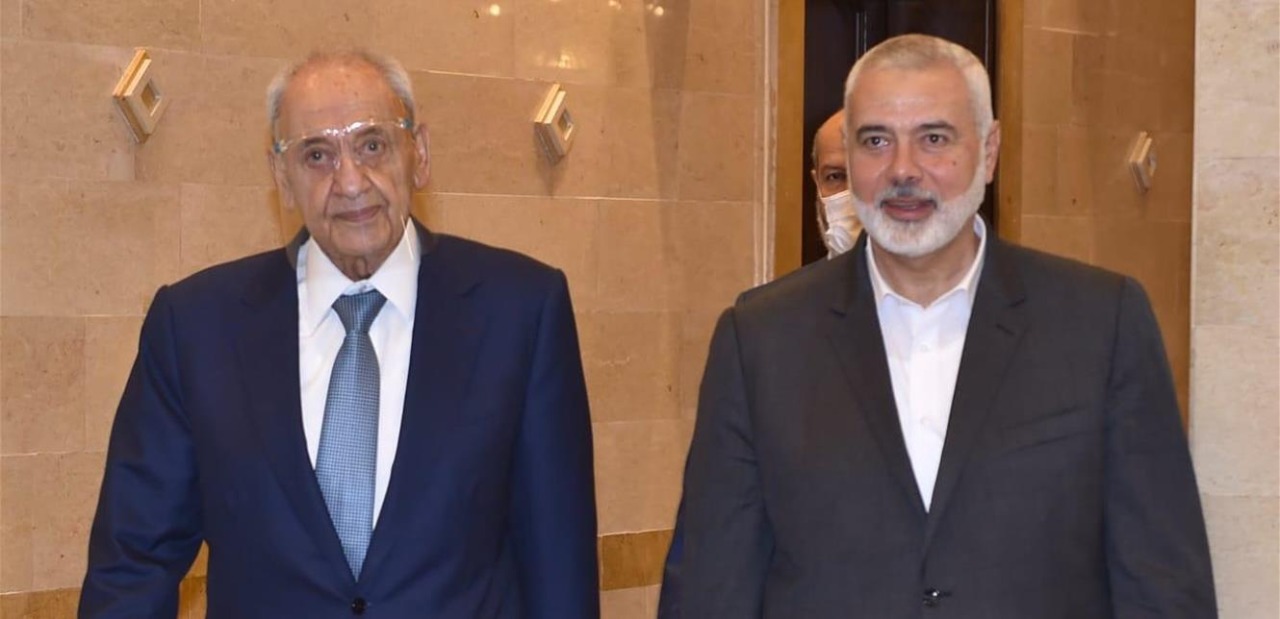 حماس تكشف عن أسباب وأهداف زيارة وفدها برئاسة هنية إلى لبنان